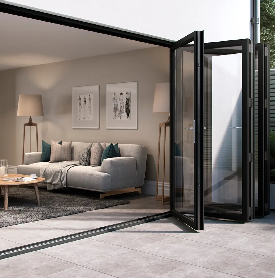 Aluminium Bifolds (illustrative photo)